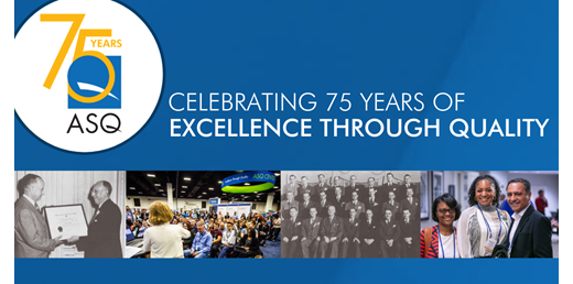 ASQ celebrates 75 years